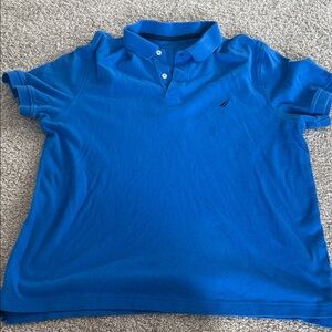 Nautica Royal Blue Short Sleeve Polo